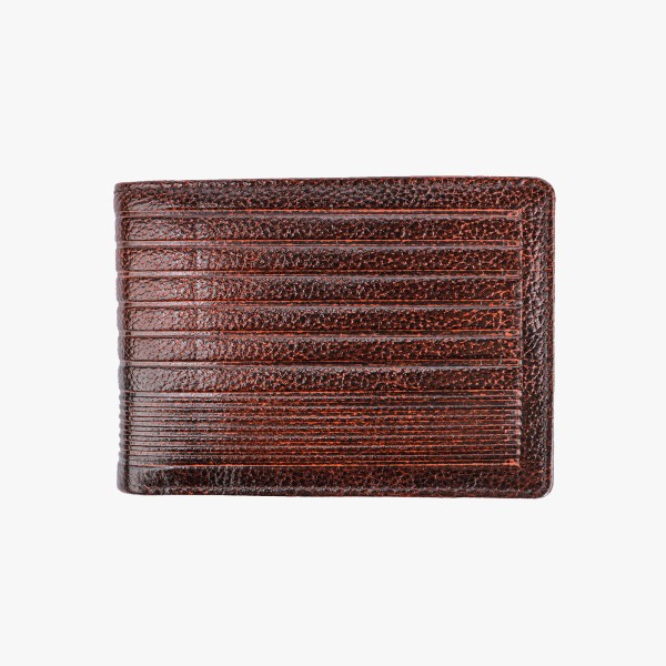 Genuine Leather Wallet for Men (6004- Brown)