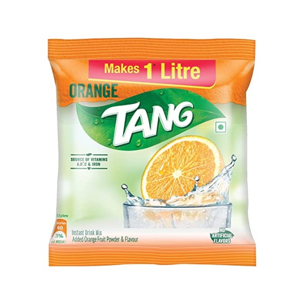 Tang Orange Flavoured Instant Drink Powder 75gm