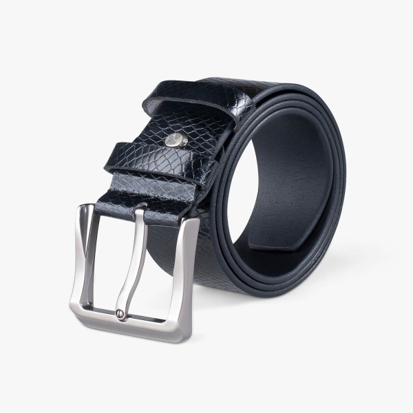 Premium Leather Belt Black (1201-BL)