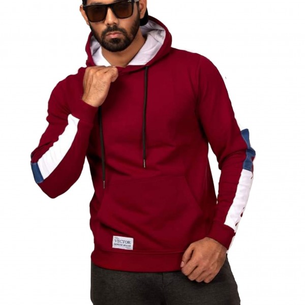 Premium Quality Winter Hoodie For Men - Red