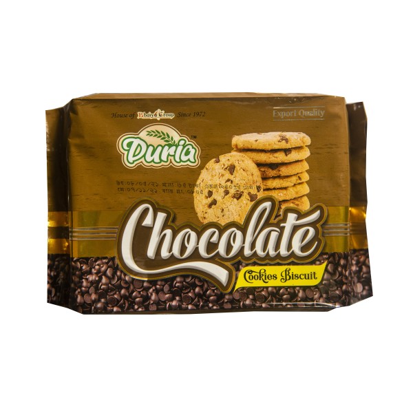 Duria Chocolate Cookies Biscuit(Tray)  - 250gm