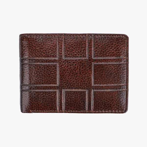 Genuine Leather Wallet for Men (6003- Brown)