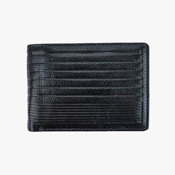 Genuine Leather Wallet for Men (6004- Black)